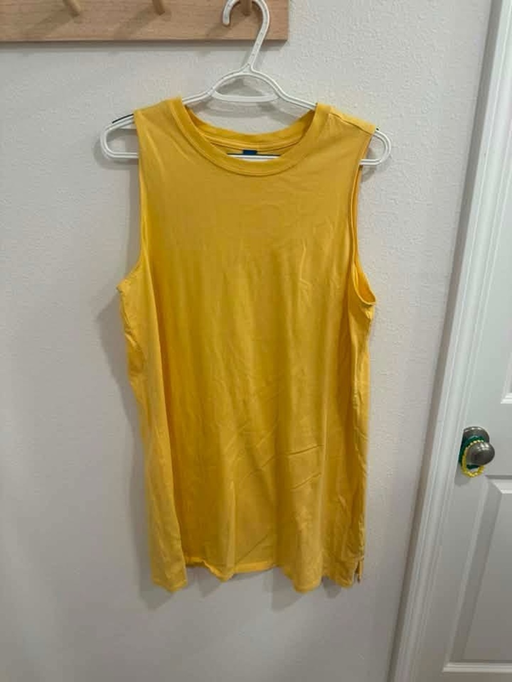 Old Navy Yellow Sleeveless Mini Dress